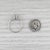 Metal Vintage Round 0.64ctw Diamond Engagement Ring 900 Platinum Size 7.25 For Sale - Image 7 of 8