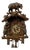 Antique Black Forest Carved Bear Cuckoo Clock, 1880 For Sale