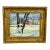 Millie Housel (1887-1970) New Hope Pa Oil Painting "A Home in Bucks County", Gilt Frame For Sale