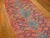 Moroccan 1940s Pink Blush Diamond Vintage Moroccan Boucherouitte Rug 4' X 9'6" Handknotted Wool Carpet For Sale - Image 3 of 5