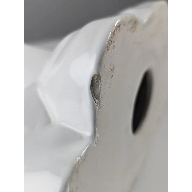 Art Deco Style Sculpture Bust in Ceramic, 1980s For Sale - Image 10 of 11