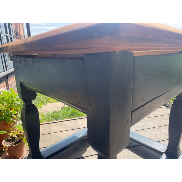 Painted Table in Wood For Sale - Image 9 of 18