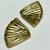 1980s Yaacov Heller Sterling Silver & Goldplate Sculptural Clip-on Earrings, Pair For Sale - Image 4 of 7