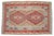 Textile 1970s Vintage Handmade Turkish Rug Kilim - 3′11″ × 5′9″ For Sale - Image 7 of 16