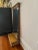 Wood Vintage French Hollywood Regency Gilt Beveled Mirror With Slide Out Cabinet For Sale - Image 7 of 10