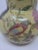 Vintage Hand Painted Asian Large Bulb Bottom Vase With Mums and Parrots and Parakeets For Sale In Tampa - Image 6 of 10