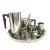 Wood C. 1974 Arne Jacobsen Danish Stainless Steel Coffee Set- 7 Pieces For Sale - Image 7 of 7