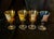 Mid 20th Century Vintage Cocktail Liqueur Glasses - Set of 4 For Sale - Image 5 of 12