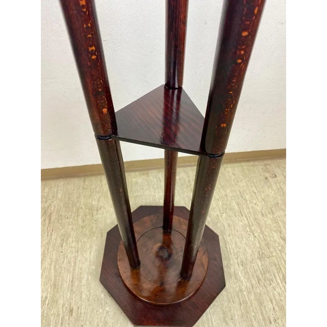 Lovely Art Nouveau Bentwood Pedestal from the period in Austria around 1900. Beautifully made of bentwood, this unique...