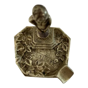 1960s Bruxelles Brass Ashtray