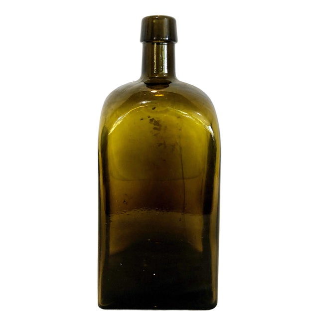 Antique European “Case Gin” Bottle For Sale - Image 4 of 8