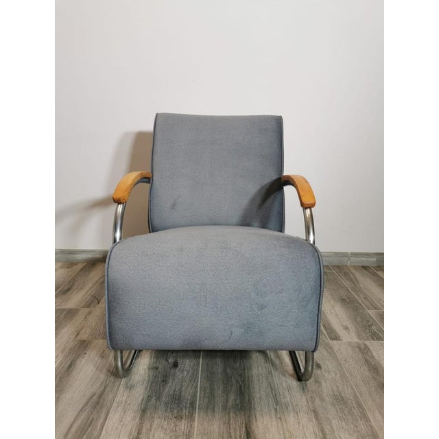 Bauhaus Lounge Chair from Mücke Melder, 1940s For Sale - Image 4 of 18