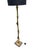 Gold Vintage Sculptural Bronze Floor Lamp by Willy Daro, 1970s For Sale - Image 8 of 9