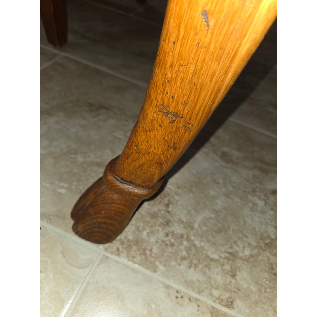 Guido Zichele Solid Oak Italian Refectory Extension Dining Table (72"-132") – Bloomingdale’s For Sale In Miami - Image 6 of 18
