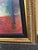 Colorful framed art by Kati Robert’s Titled “Interlude l“ & “Interlude ll” Kati Roberts (b. 1958) presents a stunning Gold...