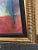 Colorful framed art by Kati Robert’s Titled “Interlude l“ & “Interlude ll” Kati Roberts (b. 1958) presents a stunning Gold...