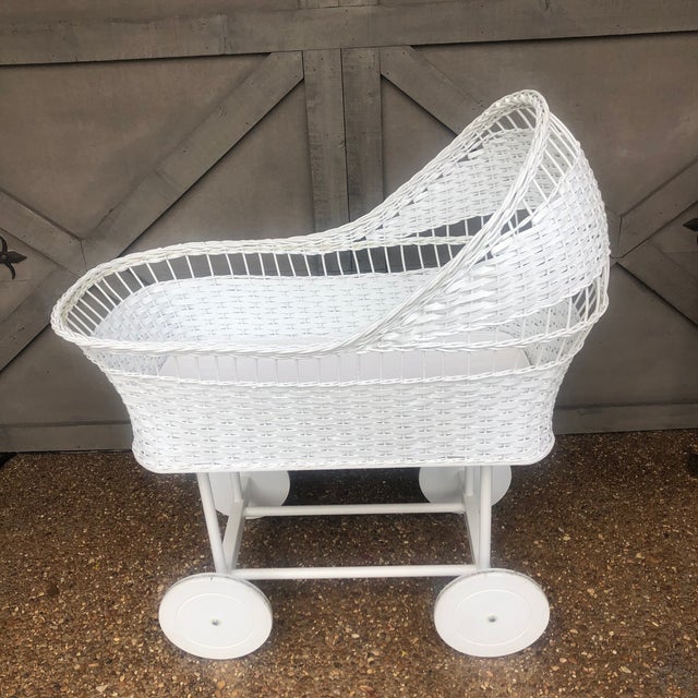 Wicker on Wheels Chairish