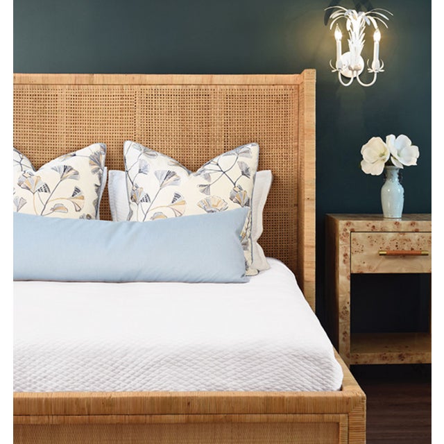 New special order item. Not vintage. Introducing the Dolly Headboard - a winged headboard and platform, crafted from radio...