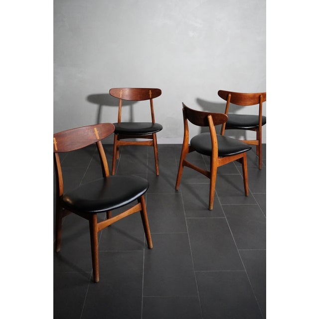 CH 30 Chairs by Hans J. Wegner for Carl Hansen & Søn, Denmark, 1960, Set of 4 For Sale - Image 12 of 18