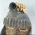 African Early 20th Century Dan Guerre Guere Bird Mask with Shells and Brass Bell Cote d'Ivoire For Sale - Image 3 of 8
