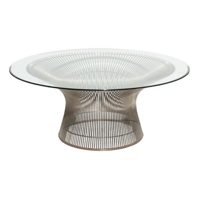 Coffee Table by Warren Platner For Sale