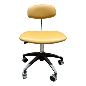 1960s Est Modern Leather Office Task Chair Grafton, Wi
