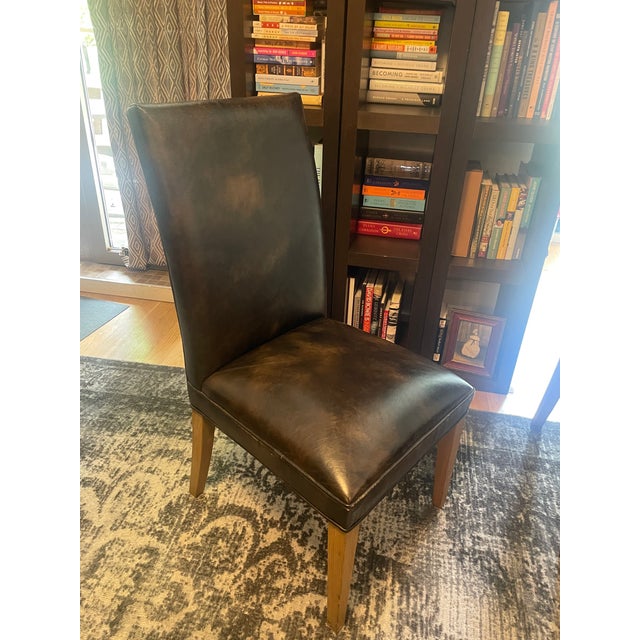 Contemporary Restoration Hardware Dining Set For Sale - Image 3 of 8