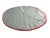 Textile Vintage House of Hatten Southwest Style Santa Applique Tree Skirt 58" Cotton Poly Blend For Sale - Image 7 of 11