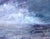 With the Moon Behind Me by Penny Rumble. Contemporary Seascape Oil Painting For Sale - Image 4 of 4