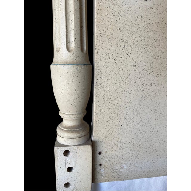 1920s 1920s Antique French Louis XVI Cane Twin Headboard & Footboard - Robert W. Irwin Furniture Co. For Sale - Image 5 of 9