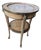 French Louis 16th Style Bronze, Marble and Wood Gueridon Table For Sale