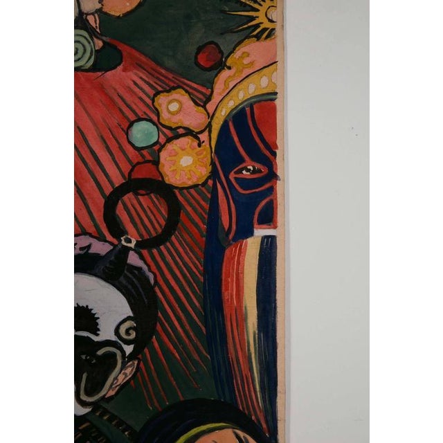 Paper Wallpaper Design, France, Art Deco, 1920s For Sale - Image 7 of 8