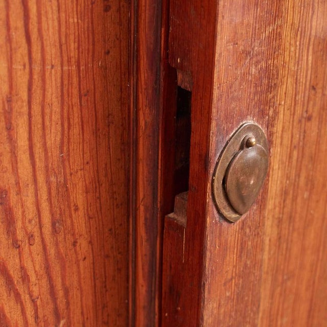 Pine School Cupboard, 1940s For Sale - Image 10 of 15