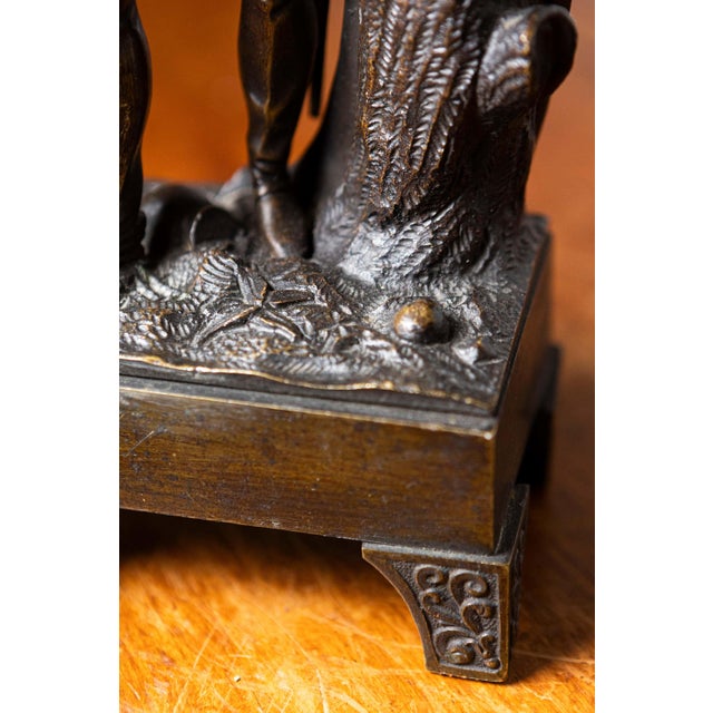 19th Century French Bronze Statuette of Napoleon Bonaparte For Sale - Image 10 of 11