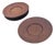 1950s Jens H Quistgaard Wenge Wood Coasters, Set of 4 For Sale