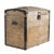Ancient Wooden Transport Trunk For Sale - Image 6 of 6