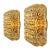 Metal Square Shaped Bubble Glass Wall Lights by Glashütte for Limburg, 1970s, Set of 2 For Sale - Image 7 of 11