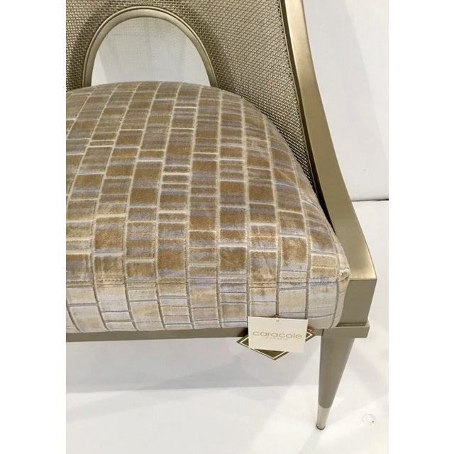 Modern Caracole Modern Be Spoke Slipper Chair For Sale - Image 3 of 7