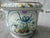 White Hand Painted Bisque CachePots Set of 2 For Sale - Image 8 of 18
