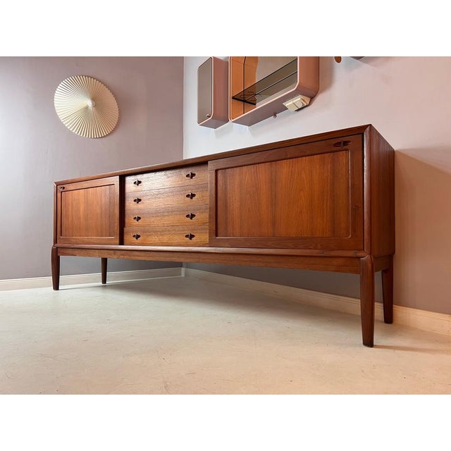 Small Sideboard in Teak by H. W. for Bramin For Sale - Image 6 of 11