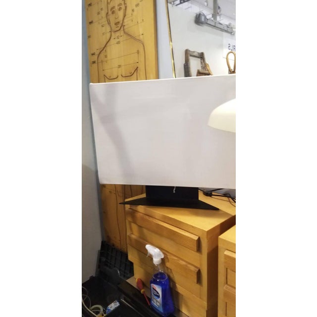 Modern 1970s Triangle Shaped Table Lamp For Sale - Image 3 of 3