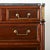 Wood French 19th Century Louis XVI Style Walnut & Marble Commode For Sale - Image 7 of 12