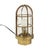 Industrial Industrial Brass Ship Cage Lamp, Rotterdam, 1950s For Sale - Image 3 of 14