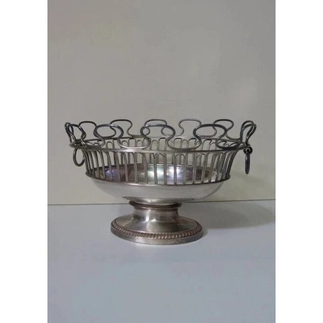 19th Century Louis XVI Wine Cooler in Silver Metal, France For Sale - Image 13 of 14