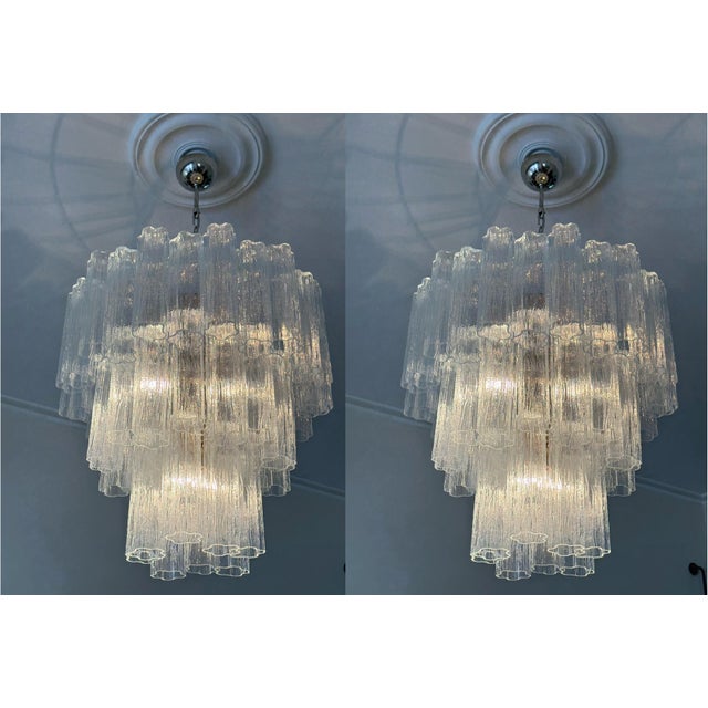 Eclectic Murano Chandeliers, Set of 2 For Sale - Image 13 of 13