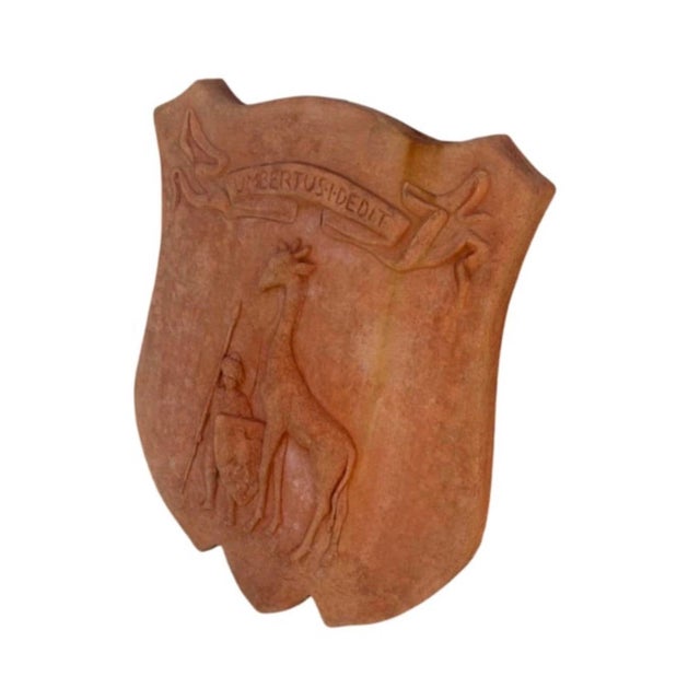 Giraffa Terracotta Wall Plaque For Sale - Image 4 of 12