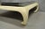 Vintage Chinoiserie Bone Lacquered Oriental Ming Style Mirrored Coffee Table For Sale - Image 10 of 12