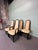 Textile Henredon Scene 3 Lacquer Dining Chairs Set of 8 For Sale - Image 7 of 12