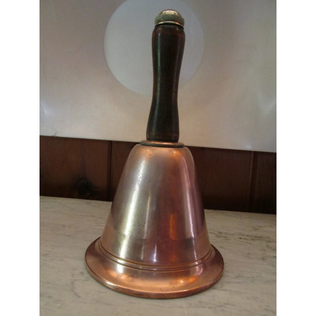 Vintage copper plated bell shaped cocktail shaker designed by Bruce De Montmorency and patented in England in 1937. The...