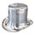 1970s Hat’s Off to You. Miniature Silver Plate Top Hat for Collectors or Barware For Sale